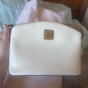 Dooney & Bourke Cream Crossbody Bag